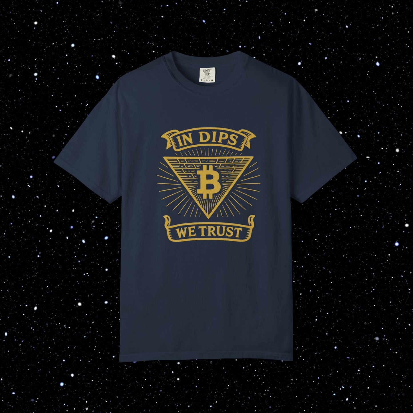 In Dips We Trust Bitcoin Tee