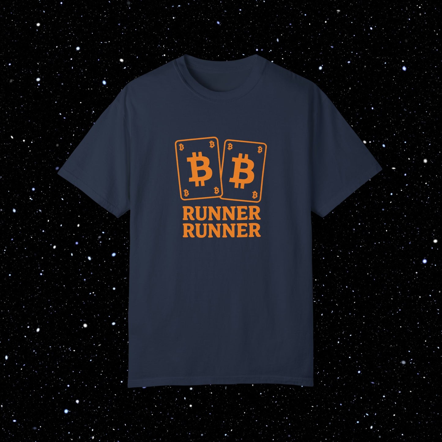 Runner Runner Bitcoin Comfort Colors Tee Shirt
