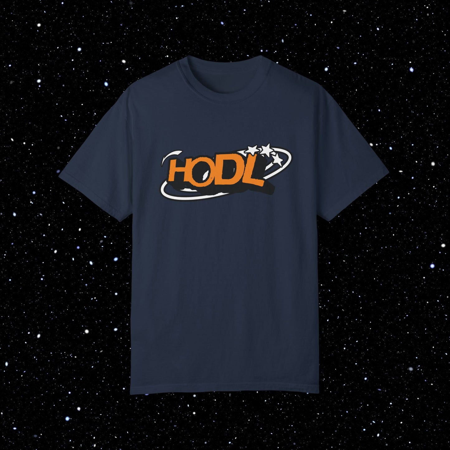 Cosmic HODL Bitcoin Comfort Colors Tee Shirt