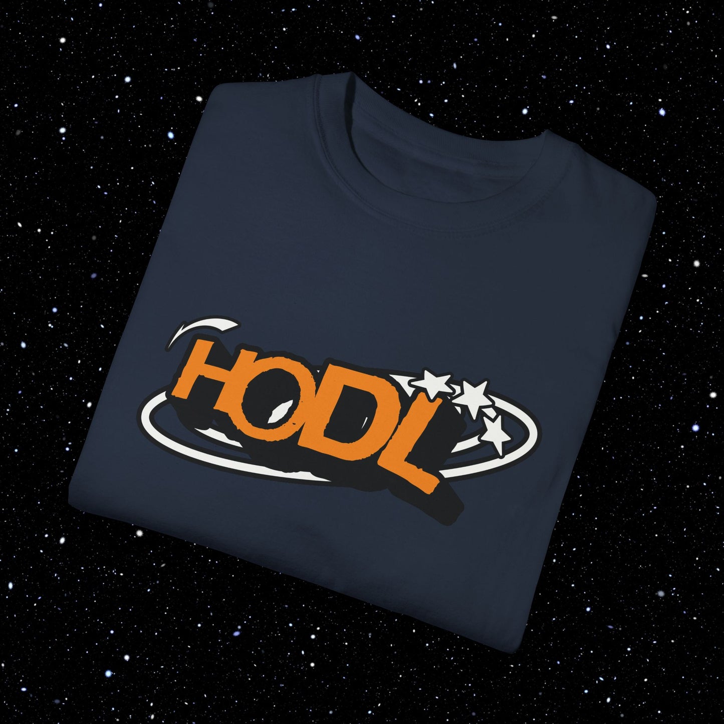 Cosmic HODL Bitcoin Comfort Colors Tee Shirt
