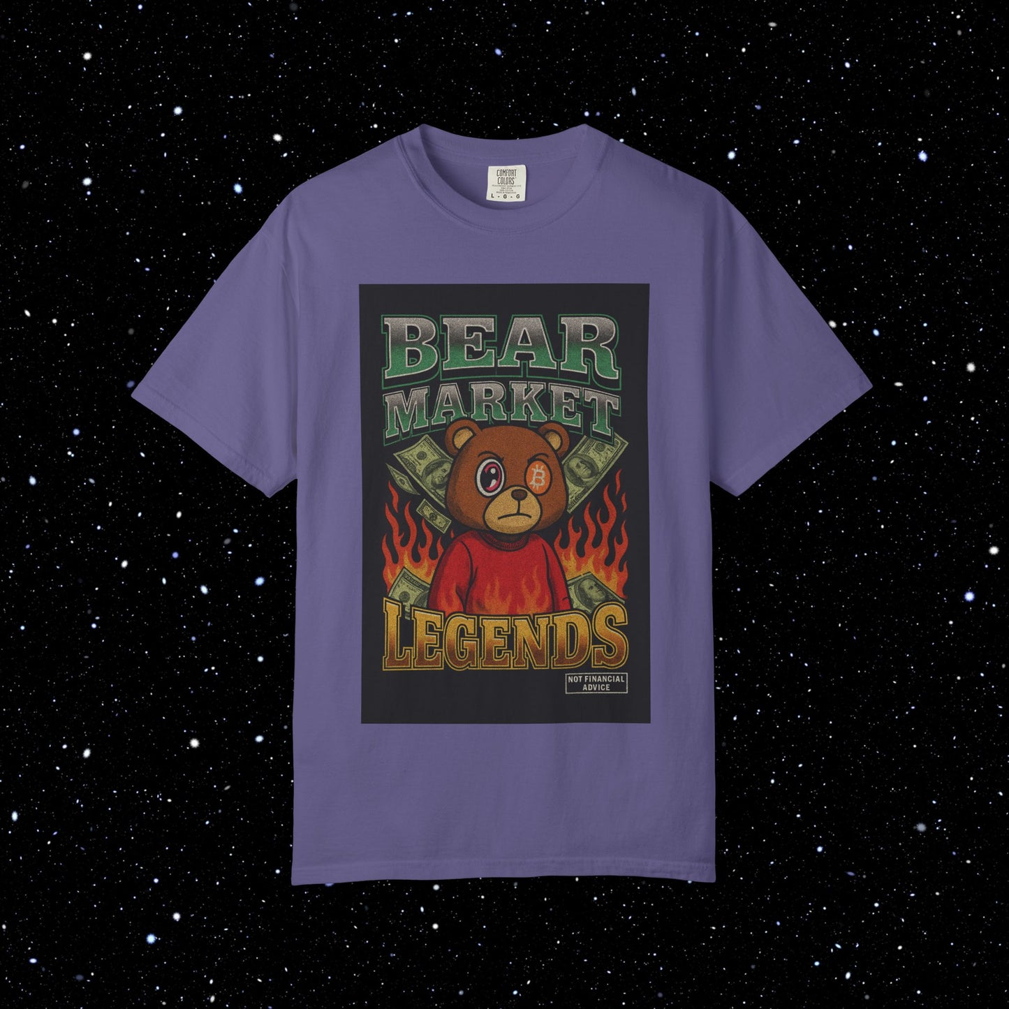 Bear Market Legends - Bootleg Comfort Colors Tee Shirt