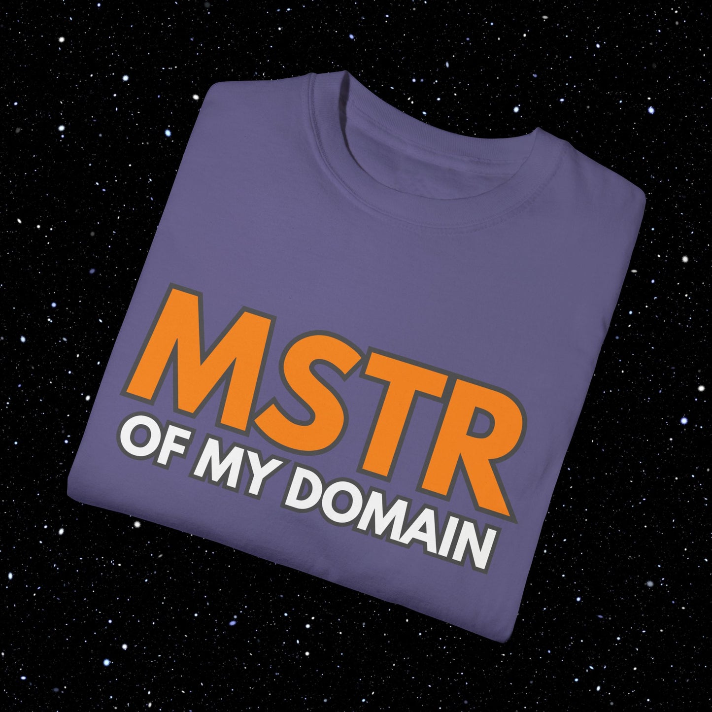 MSTR of My Domain - Bitcoin Tee Shirt