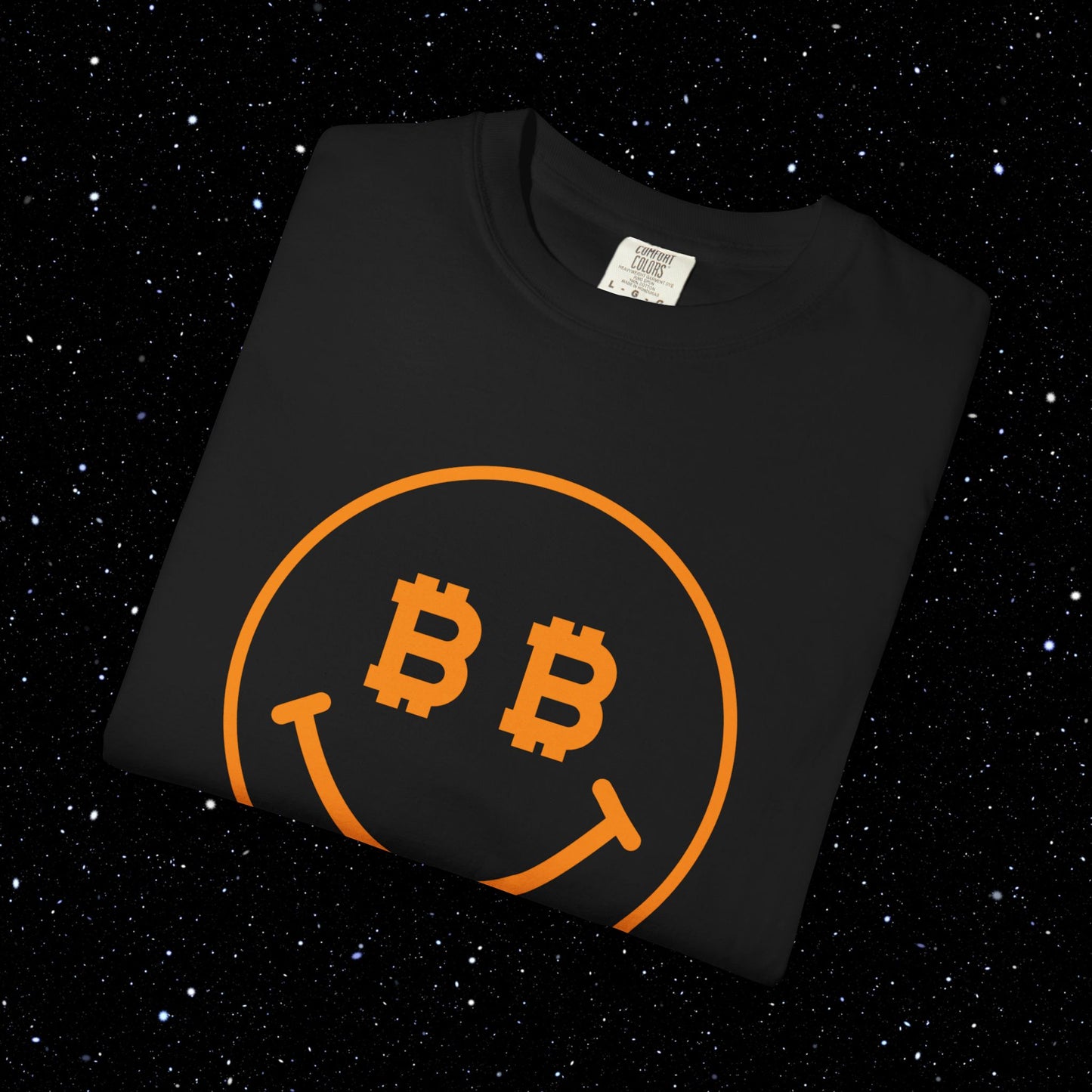 Be Happy Bitcoin Comfort Colors Tee