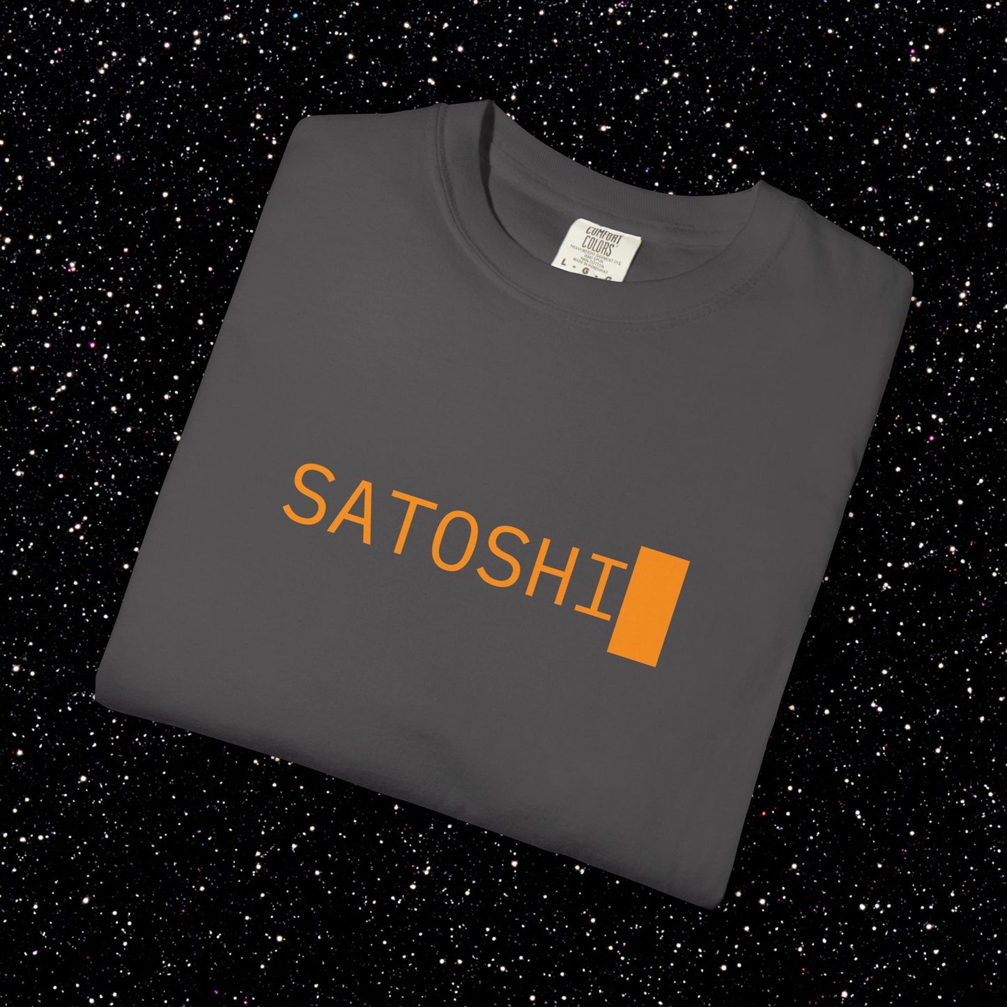 Satoshi Cursor Bitcoin Tee