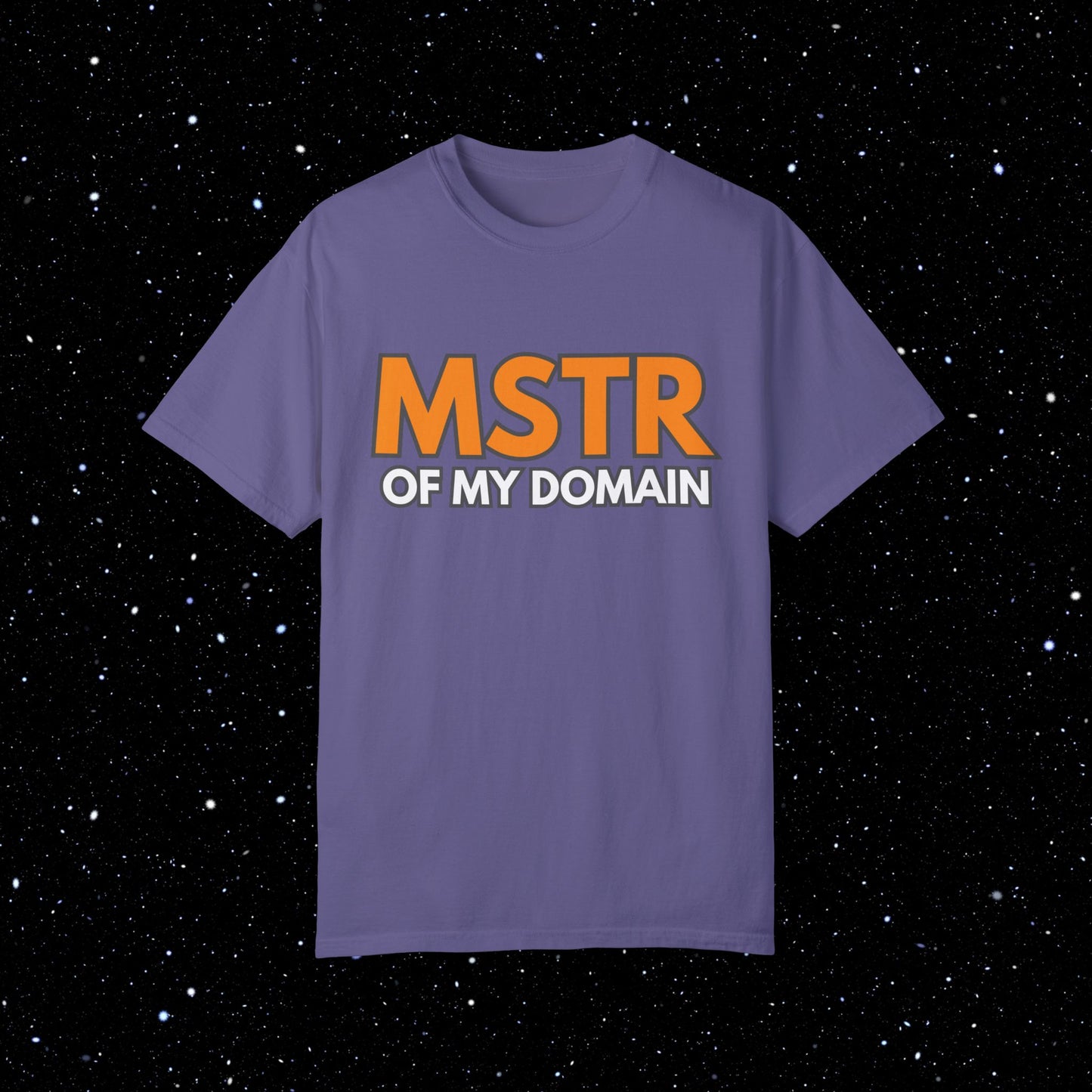 MSTR of My Domain - Bitcoin Tee Shirt
