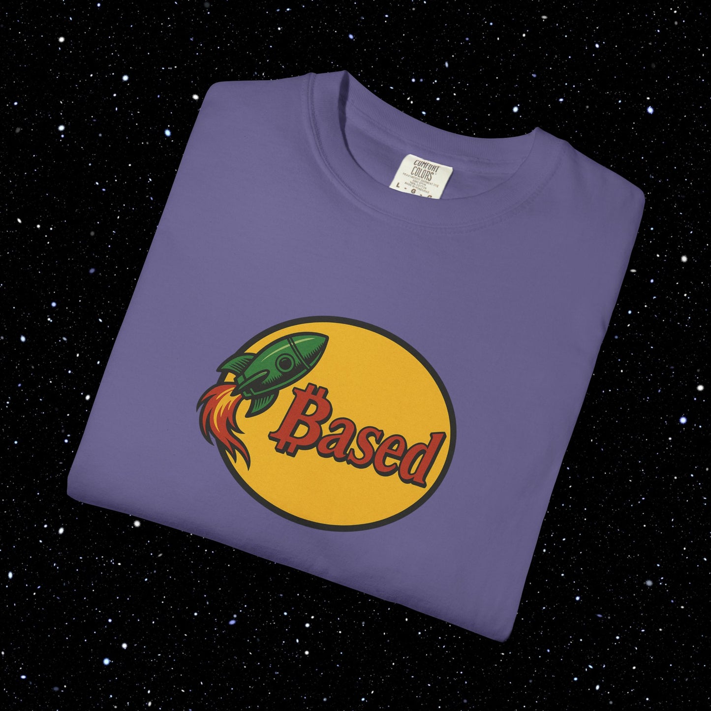 Based Pro - Bitcoin Comfort Colors Tee Shirt