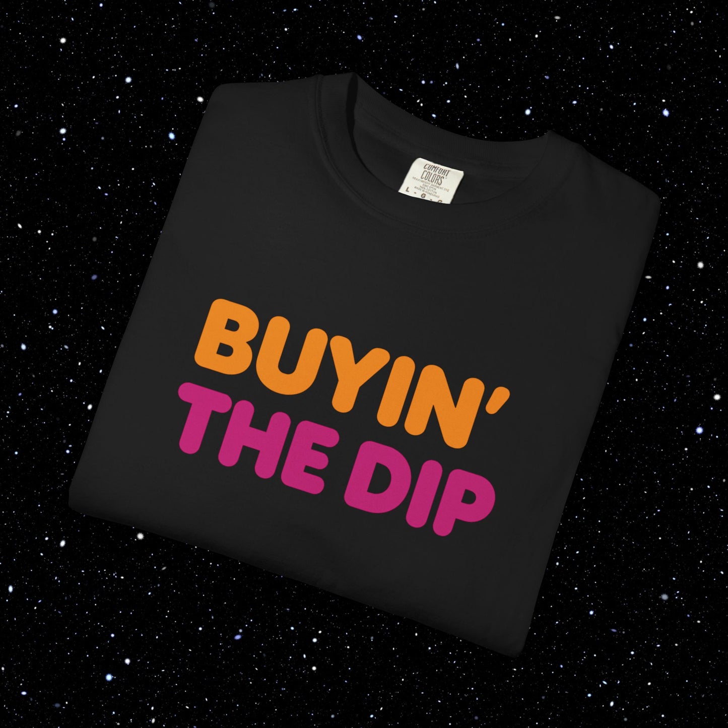 Buyin' the Dip Bitcoin Tee Shirt
