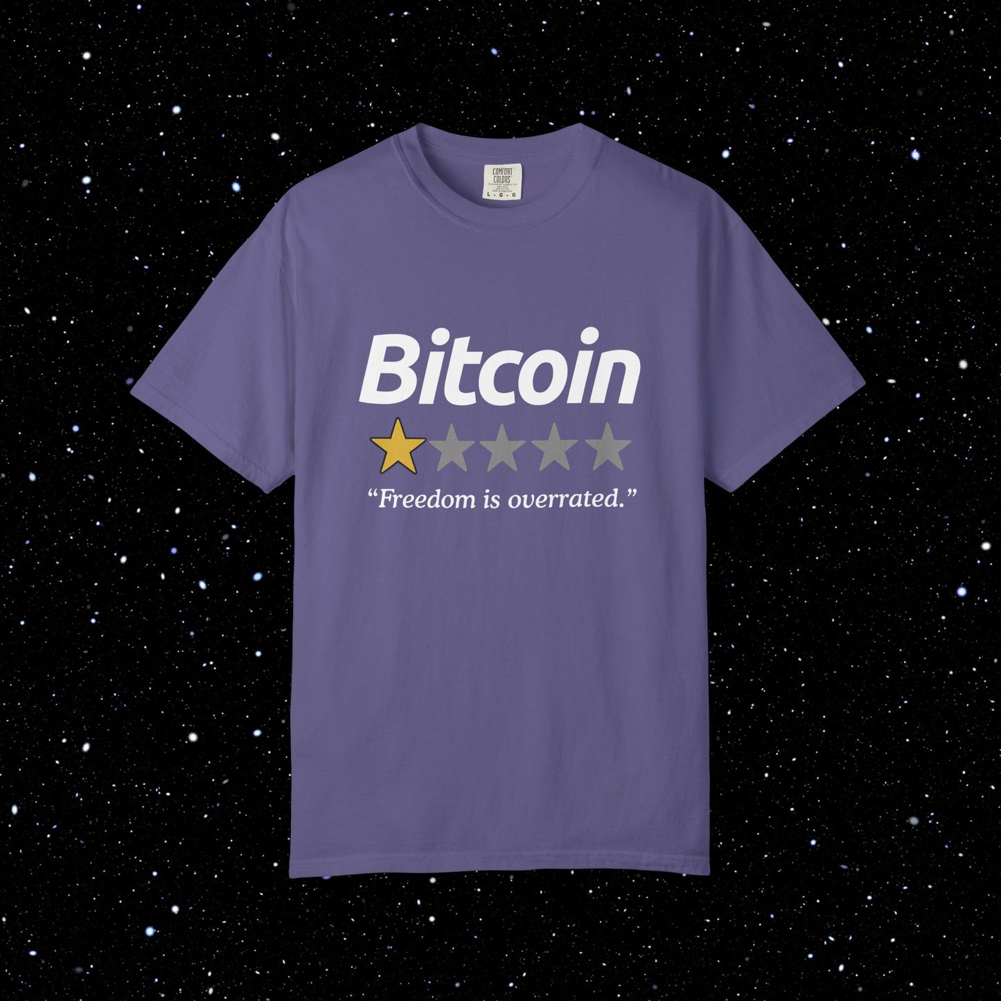 Bitcoin Is Overrated Tee Shirt