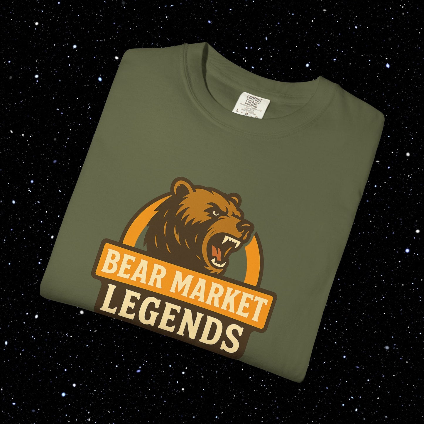 Bear Market Legends Retro Tee Shirt
