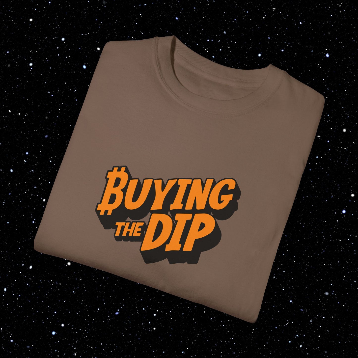 Buying the Dip - Bitcoin Comfort Colors Tee Shirt