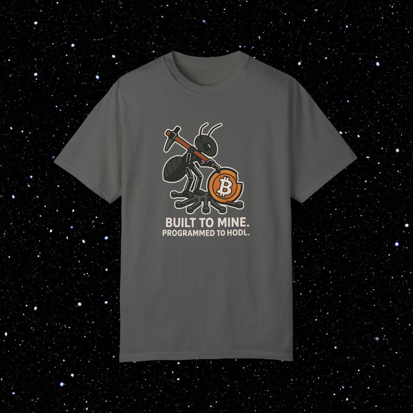 Bitcoin Ant Miner Comfort Colors Tee Shirt
