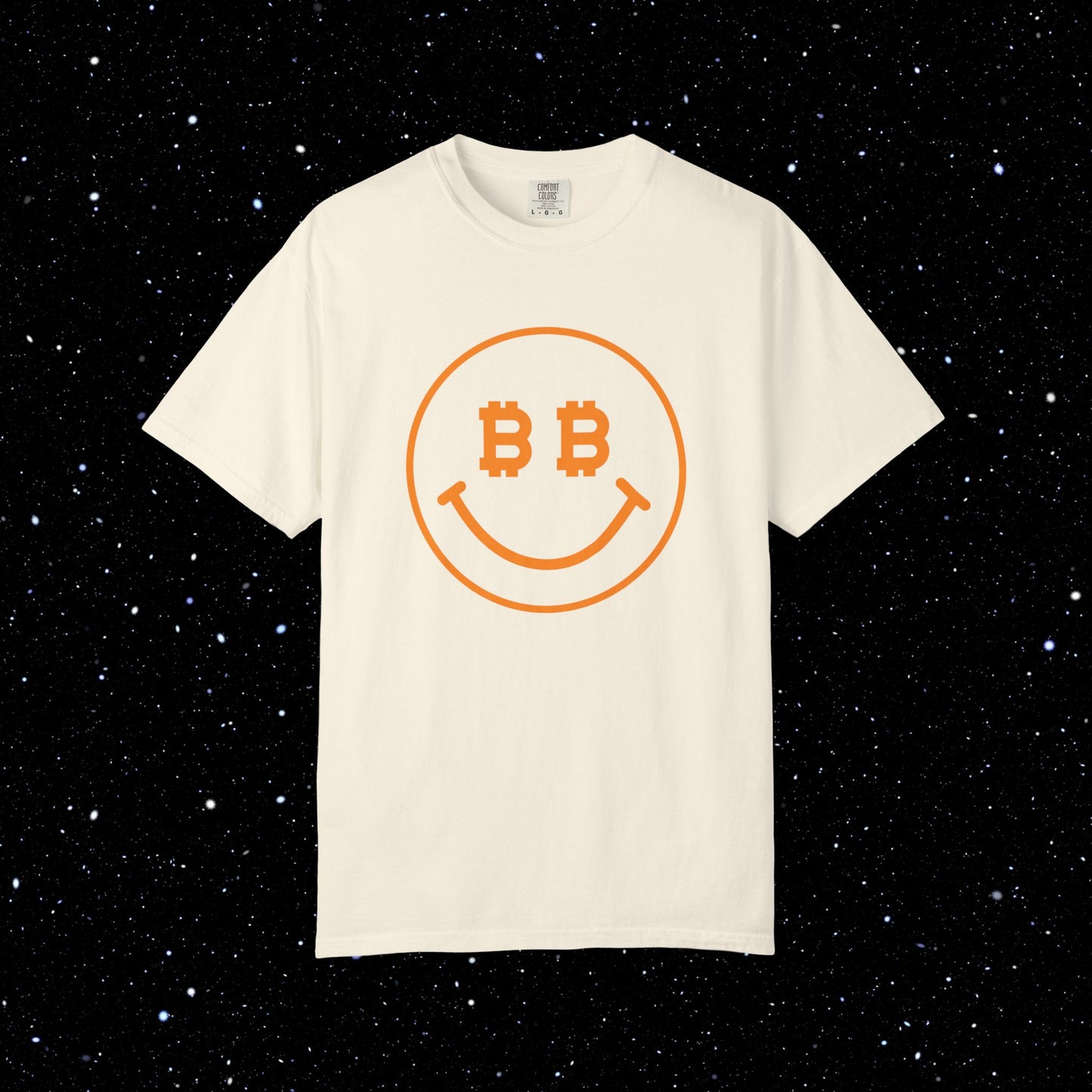 Be Happy Bitcoin Comfort Colors Tee