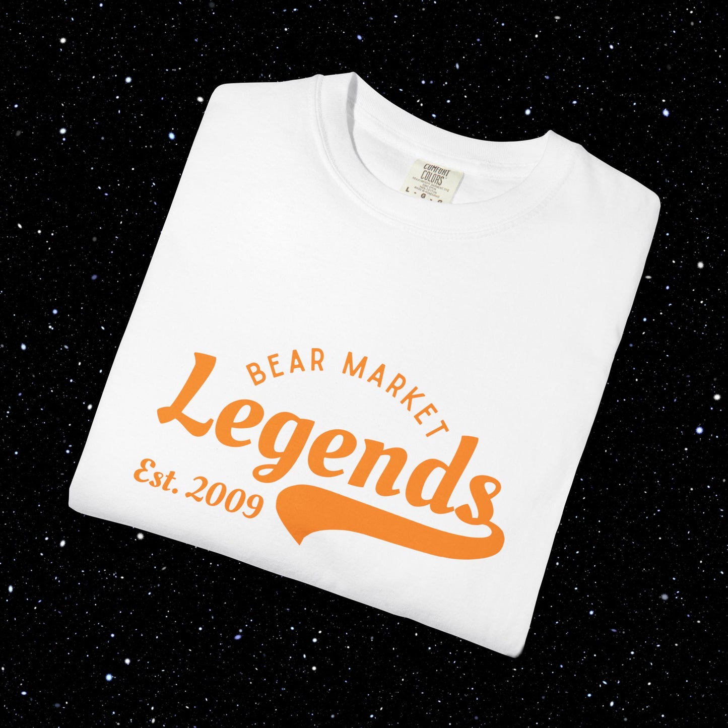 Bear Market Legends - Bitcoin Comfort Colors Tee Shirt