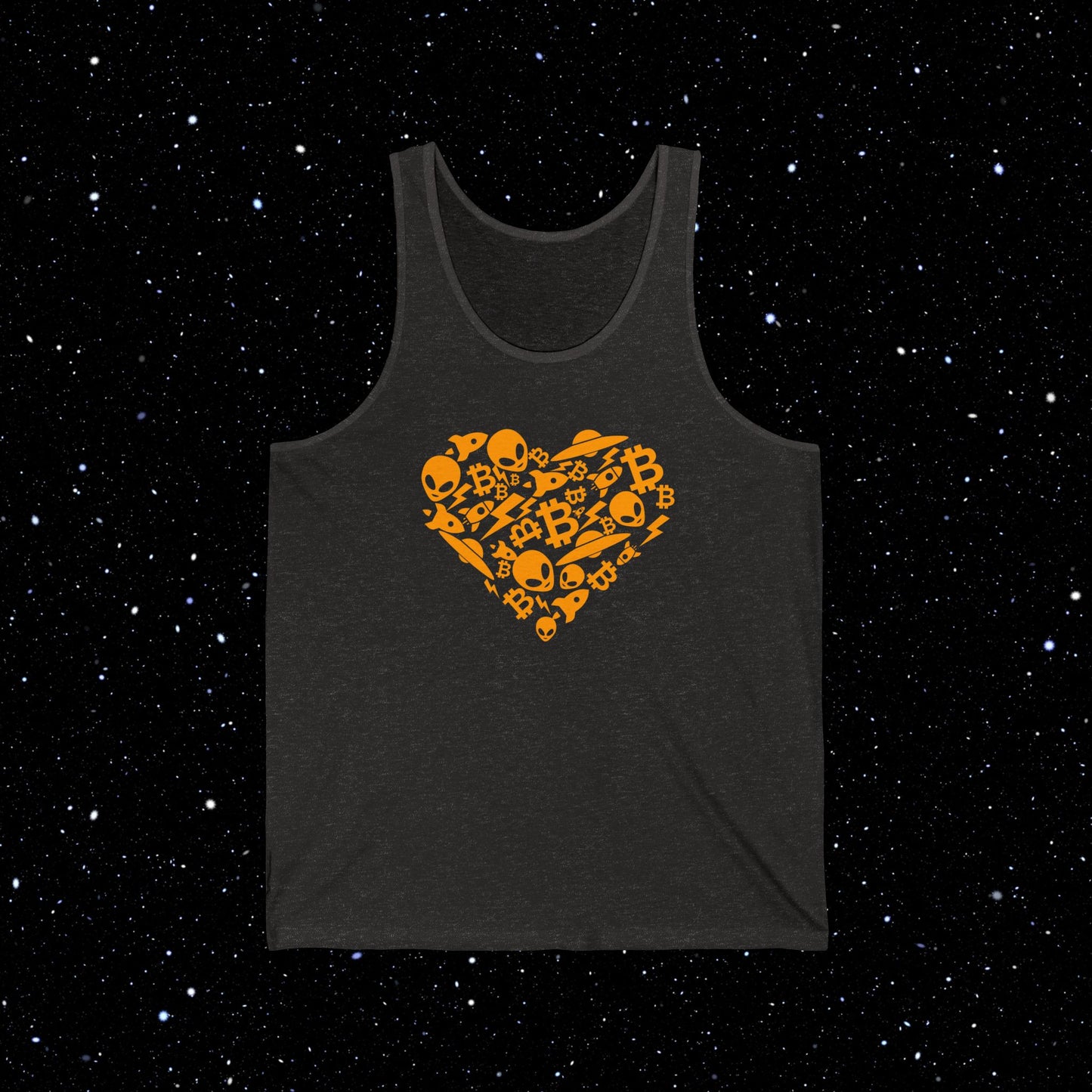 Bitcoin Alien Heart Tank