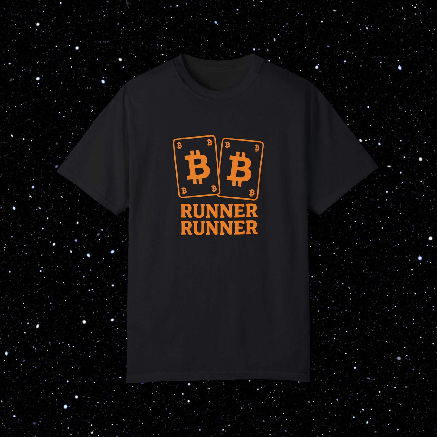 Runner Runner Bitcoin Comfort Colors Tee Shirt