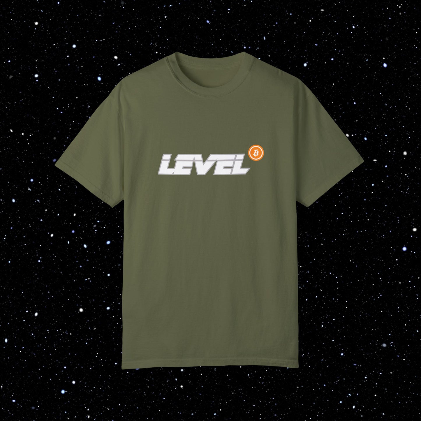 Level B - Bitcoin Comfort Colors Tee Shirt