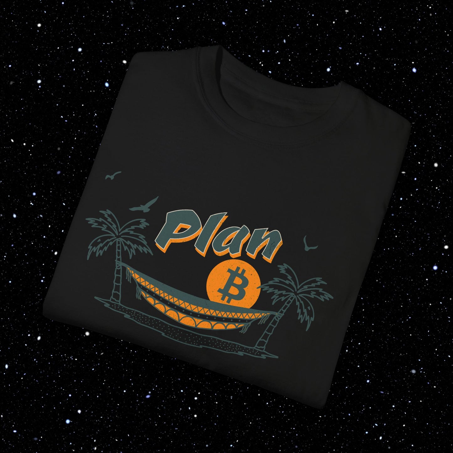 Plan B Hammock - Bitcoin Comfort Colors Tee Shirt