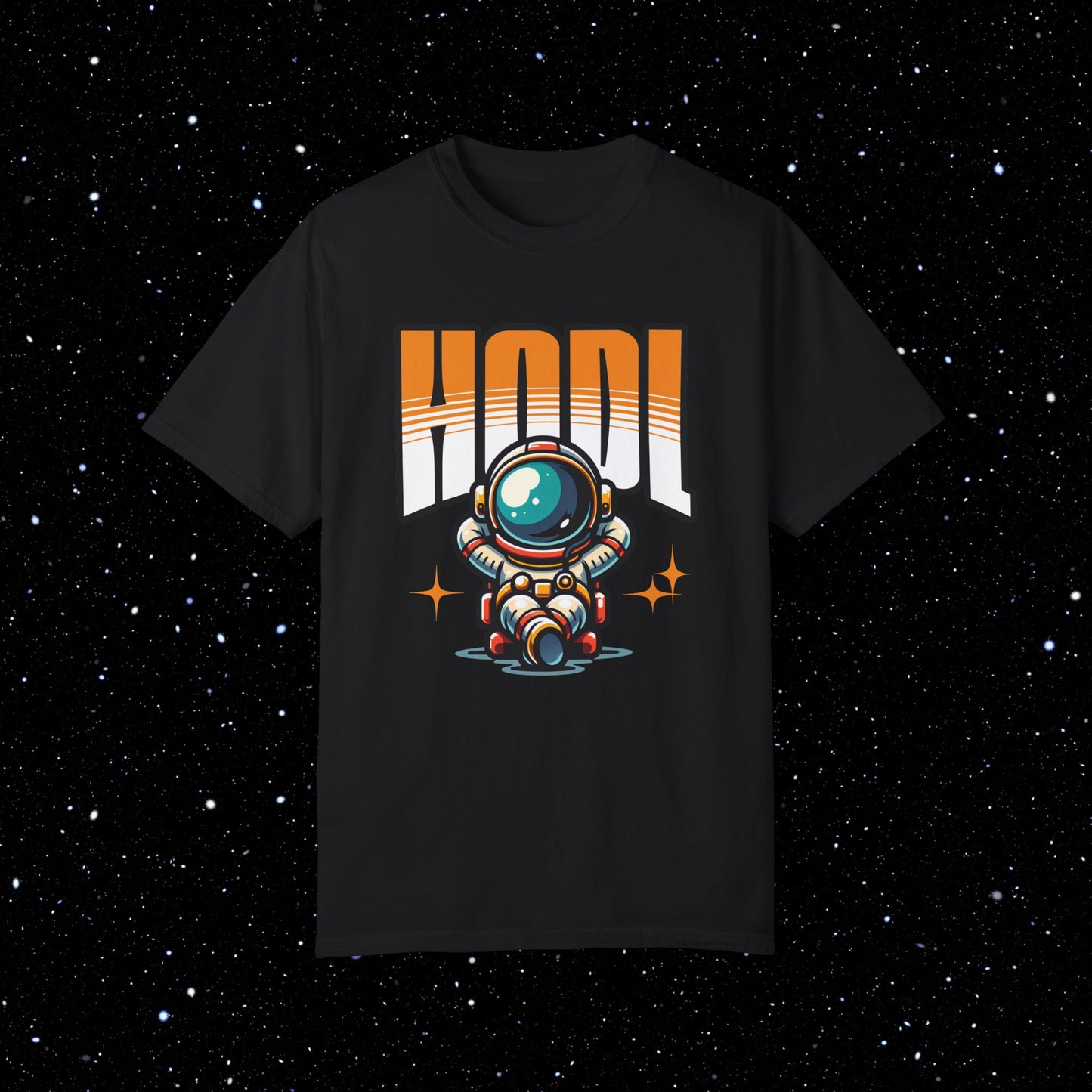 HODL Astronaut Bitcoin Comfort Colors Tee Shirt