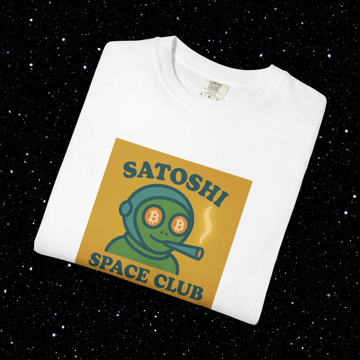 Satoshi Space Club - Lost In Space Bitcoin Tee Shirt
