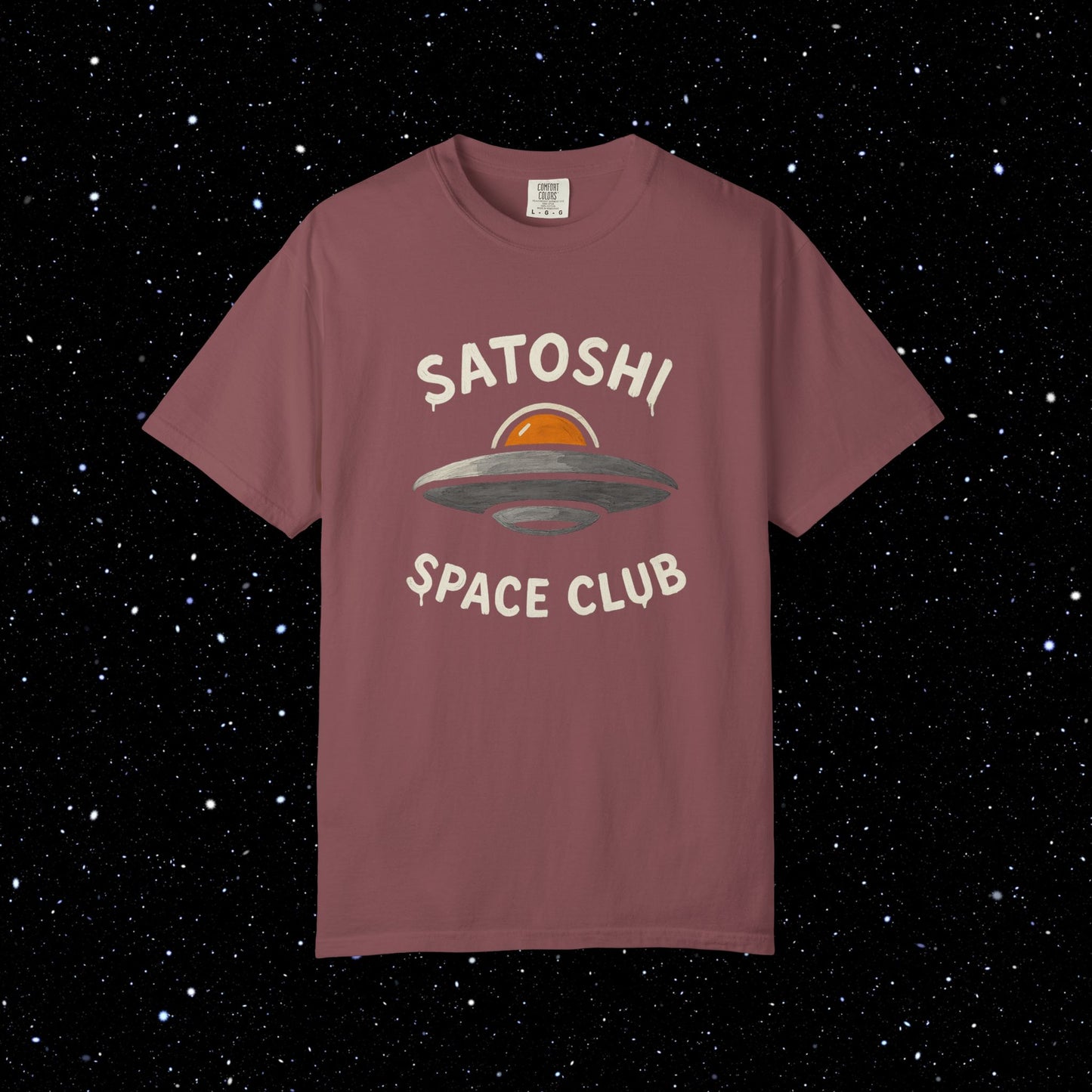 Satoshi Space Club Bitcoin UFO Tee