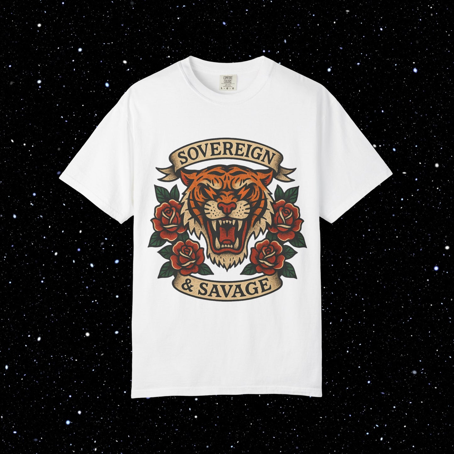 Sovereign and Savage Bitcoin Tee