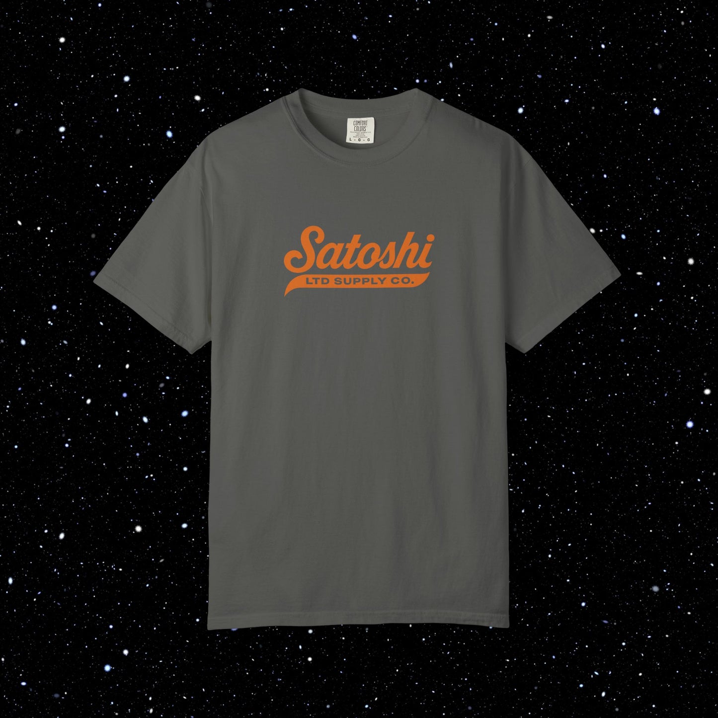 Satoshi Ltd Supply Script Bitcoin Tee