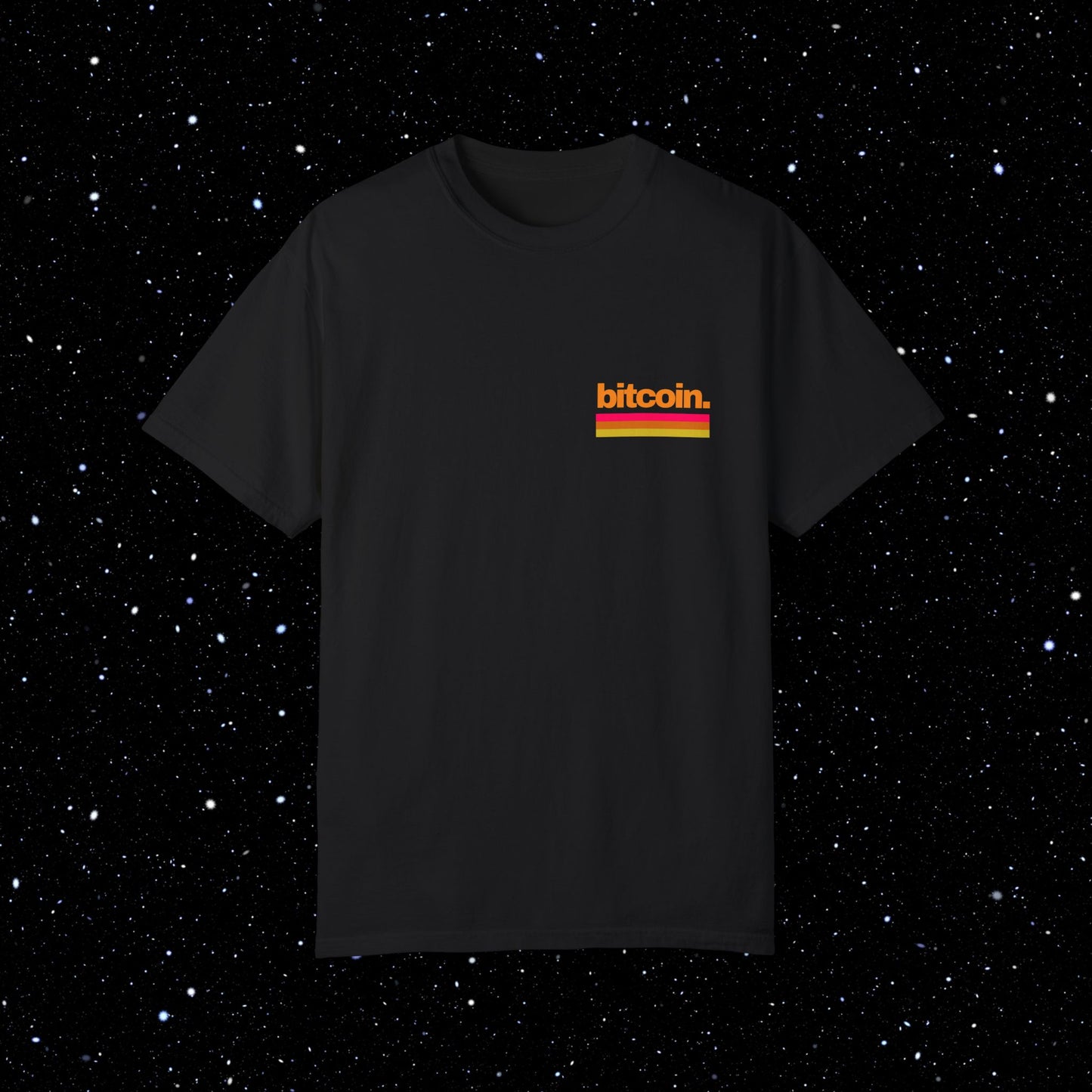 Minimal Bitcoin Comfort Colors Tee Shirt