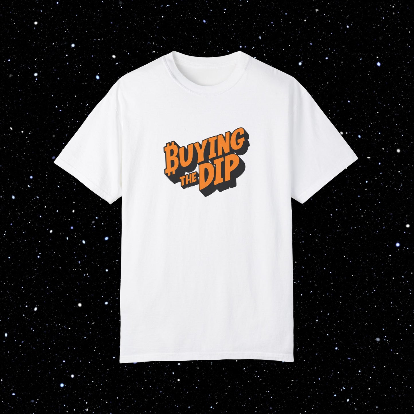 Buying the Dip - Bitcoin Comfort Colors Tee Shirt