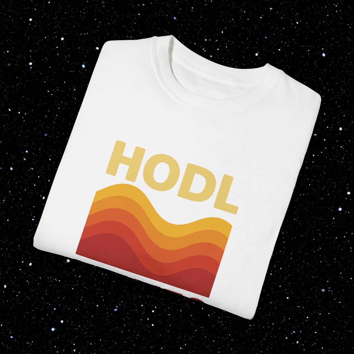 HODL Waves Comfort Colors Bitcoin Tee Shirt