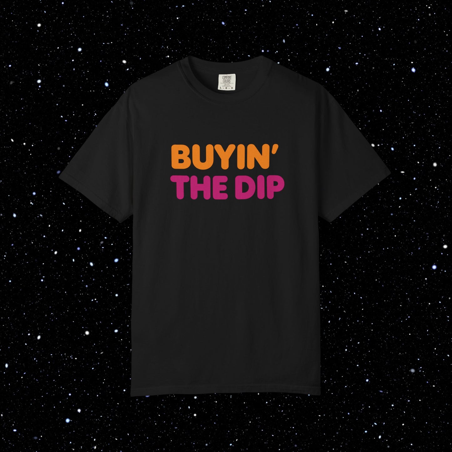 Buyin' the Dip Bitcoin Tee Shirt
