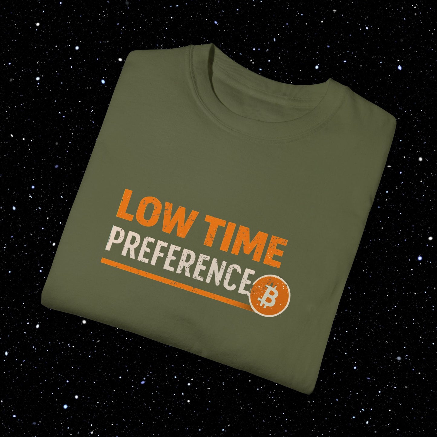 Low Time Preference Bitcoin Tee Shirt