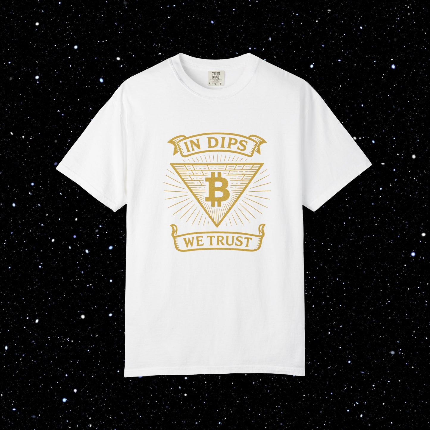 In Dips We Trust Bitcoin Tee