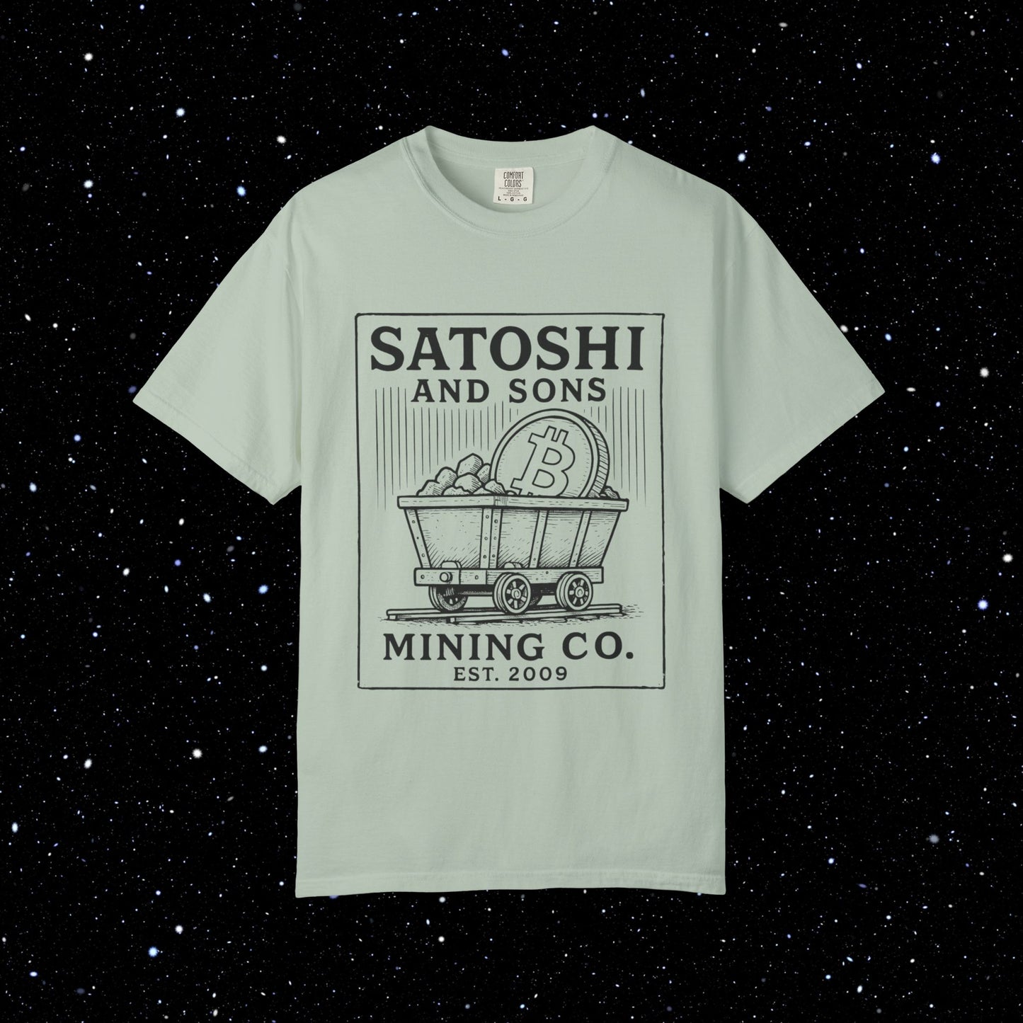 Satoshi and Sons Line Art Tee