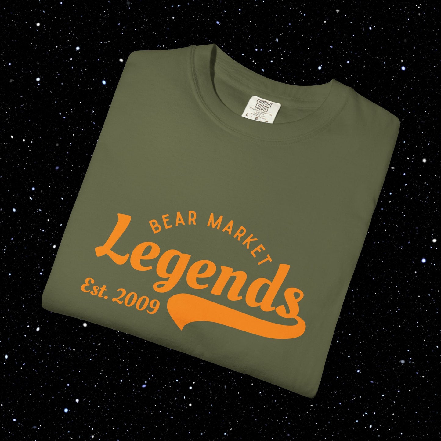 Bear Market Legends - Bitcoin Comfort Colors Tee Shirt