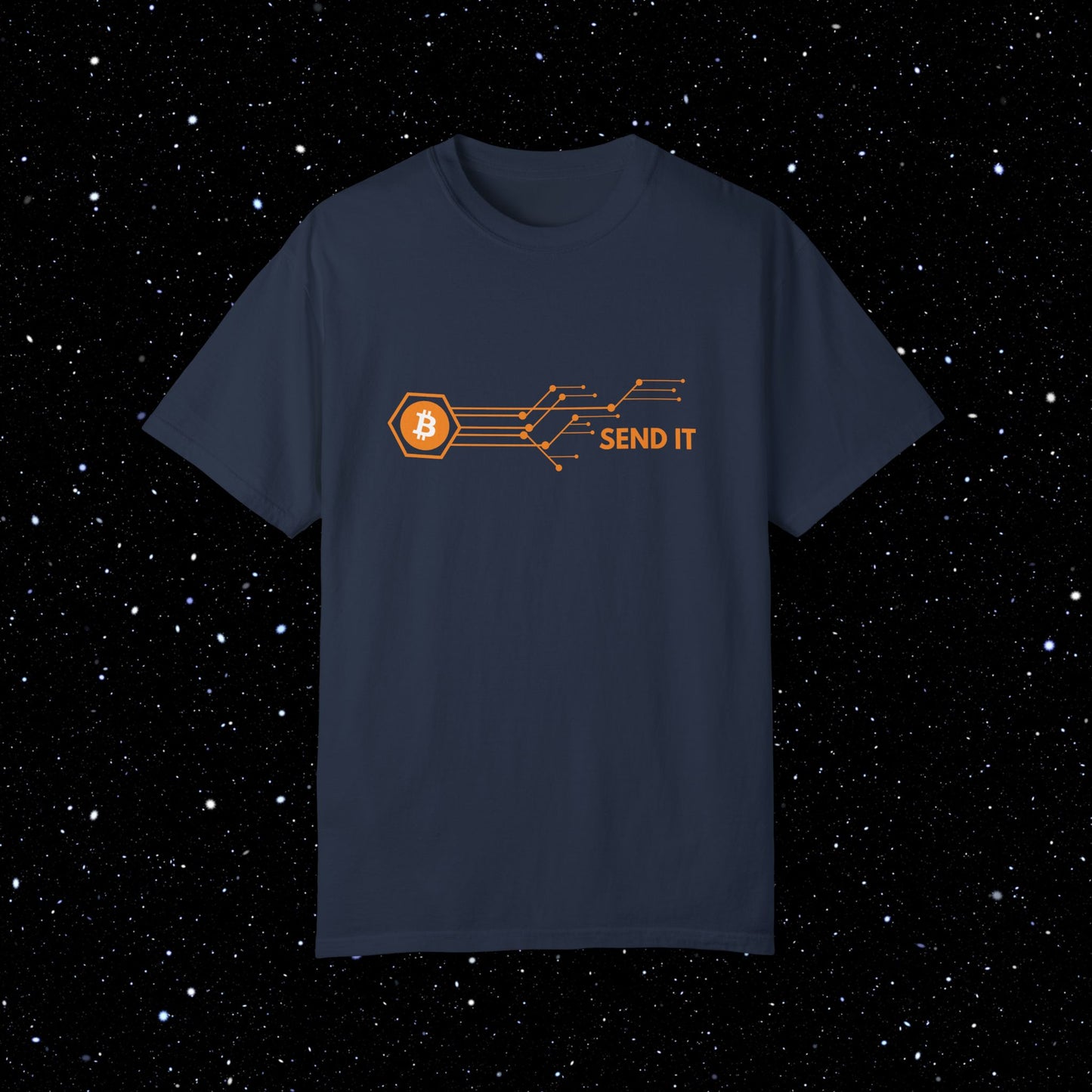 Send It - Bitcoin Comfort Colors Tee Shirt