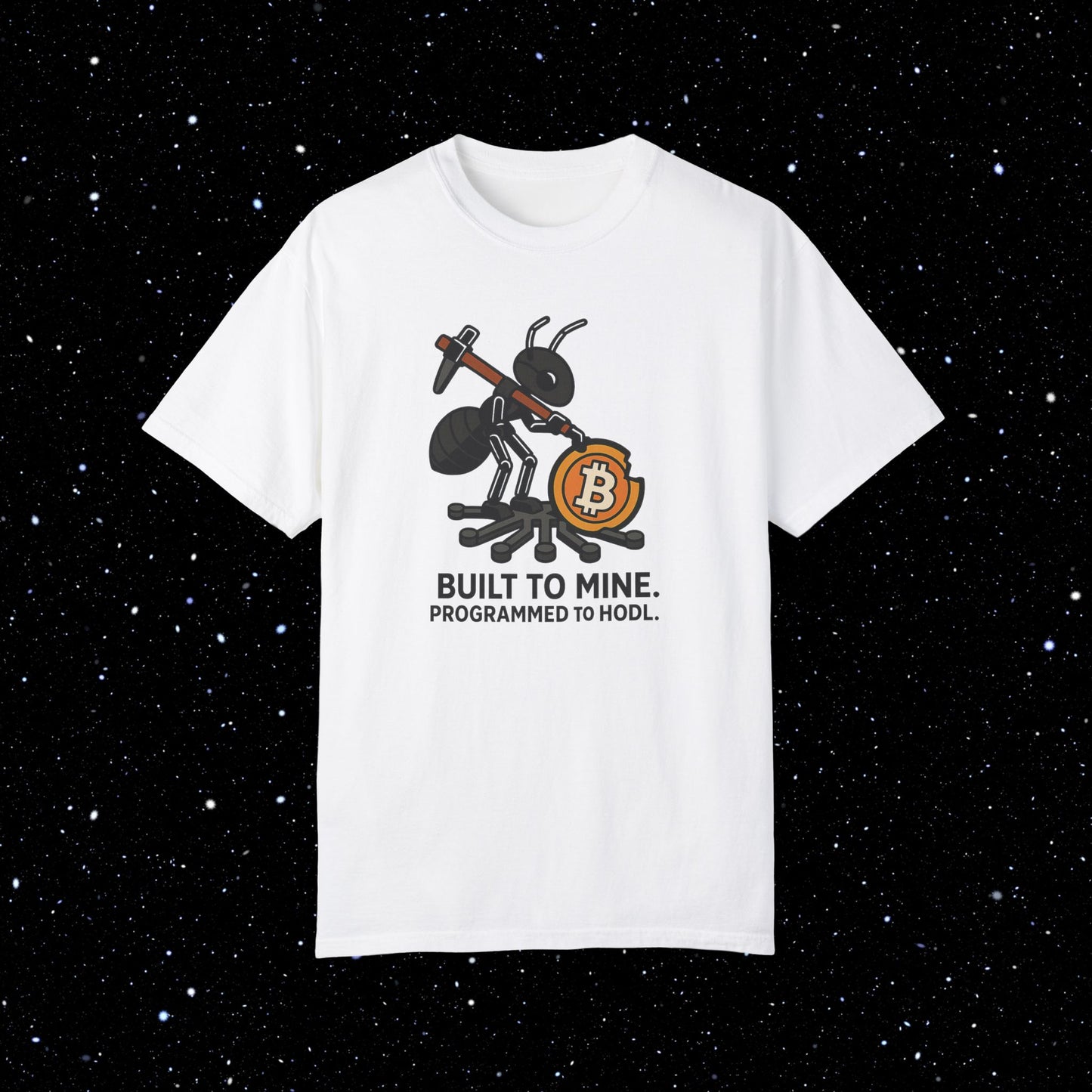 Bitcoin Ant Miner Comfort Colors Tee Shirt