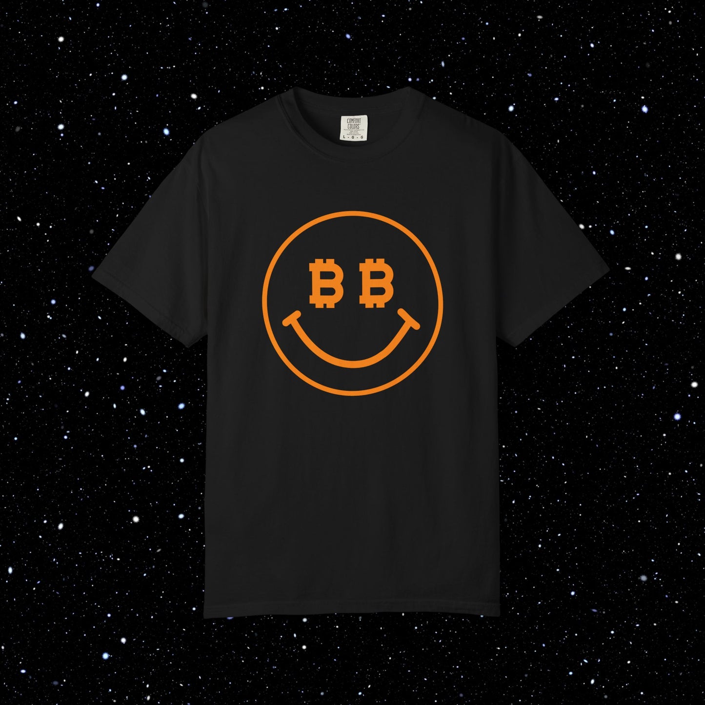 Be Happy Bitcoin Comfort Colors Tee