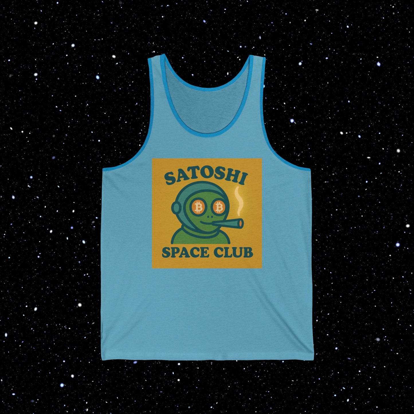 Satoshi Space Club High On Bitcoin Tank
