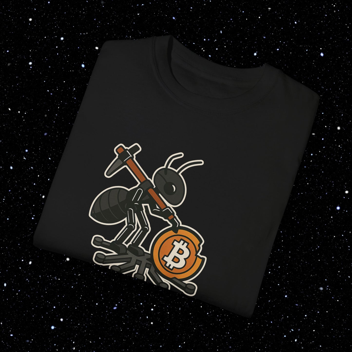 Bitcoin Ant Miner Comfort Colors Tee Shirt