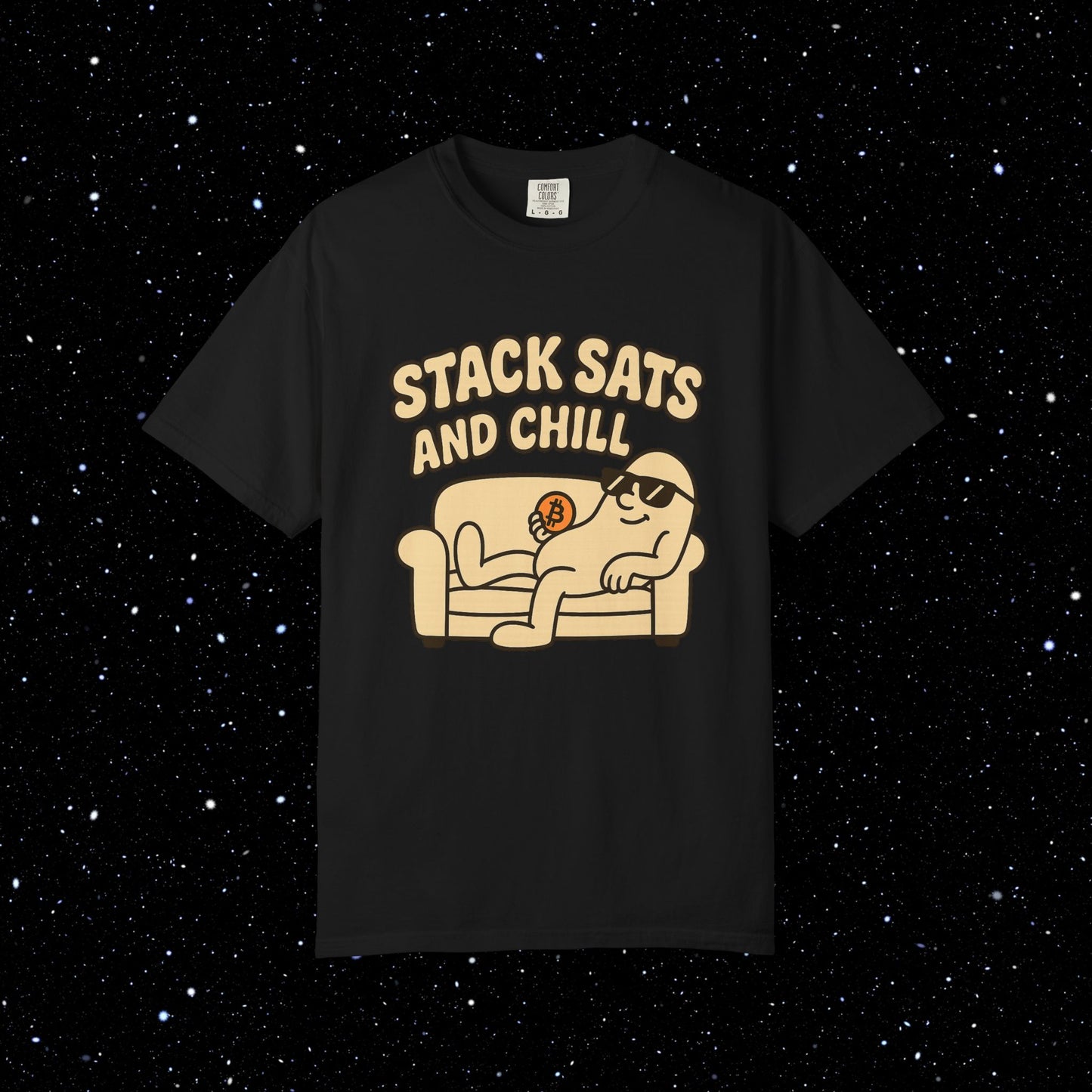 Stack Sats And Chill - Bitcoin Tee