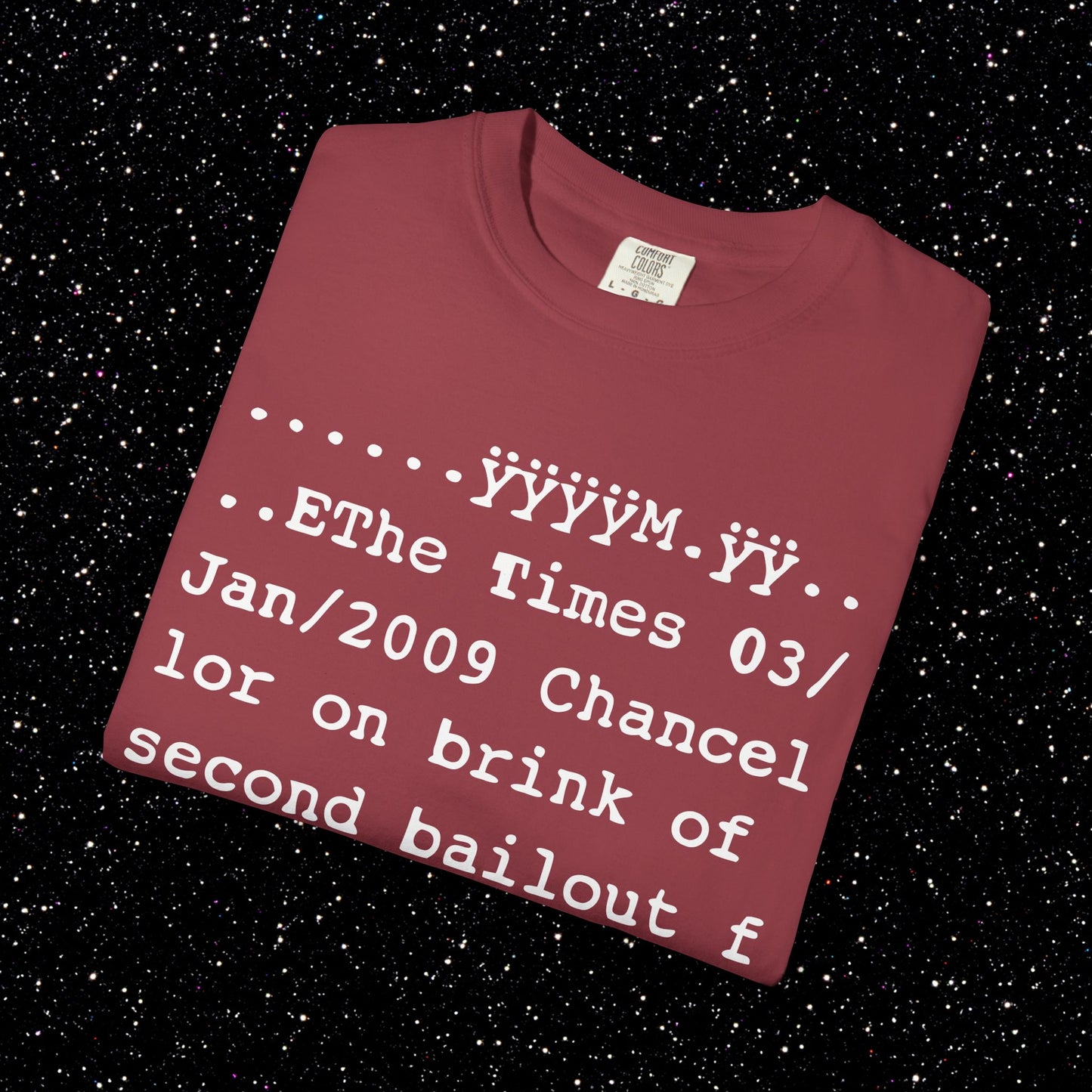 Genesis Block Glitch Tee