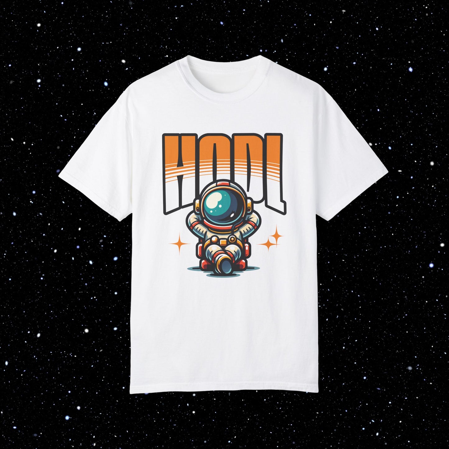 HODL Astronaut Bitcoin Comfort Colors Tee Shirt