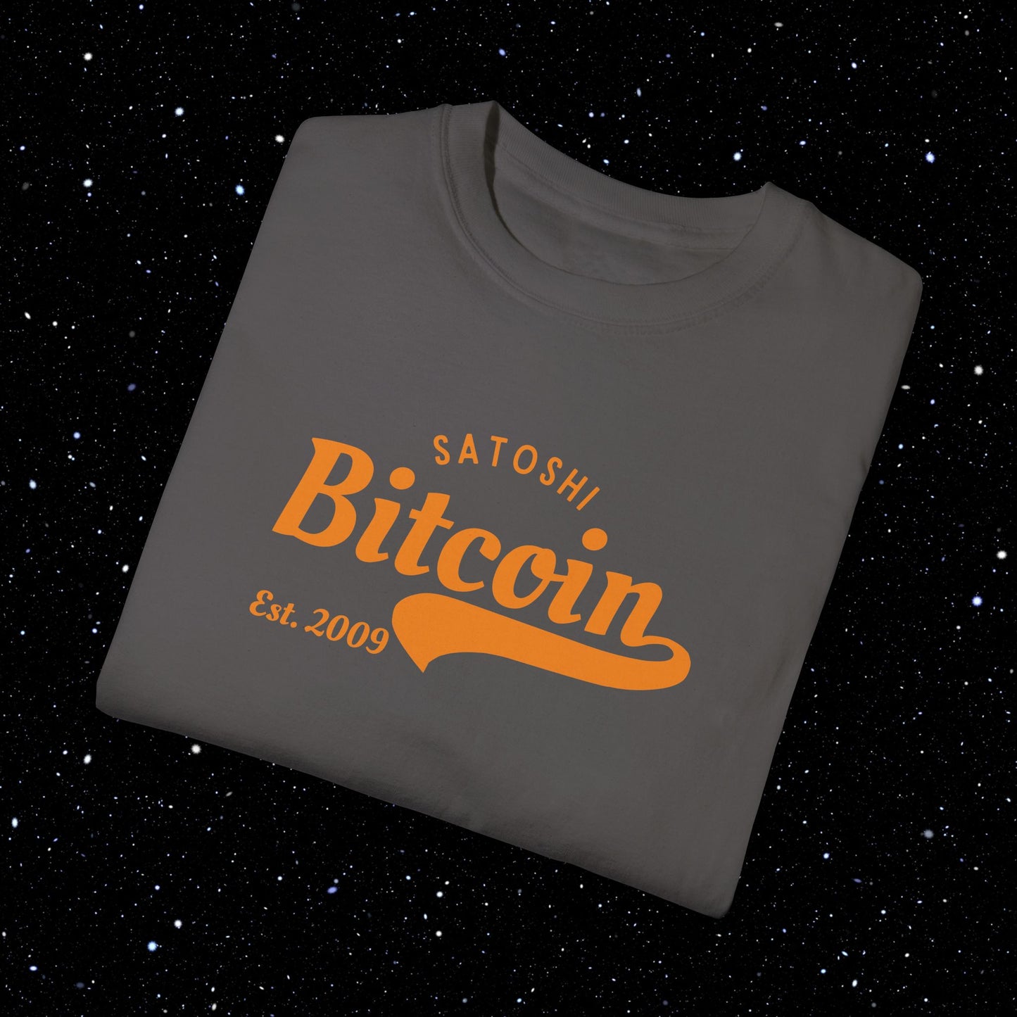 Bitcoin Satoshi - Baseball Comfort Colors Tee Shirt