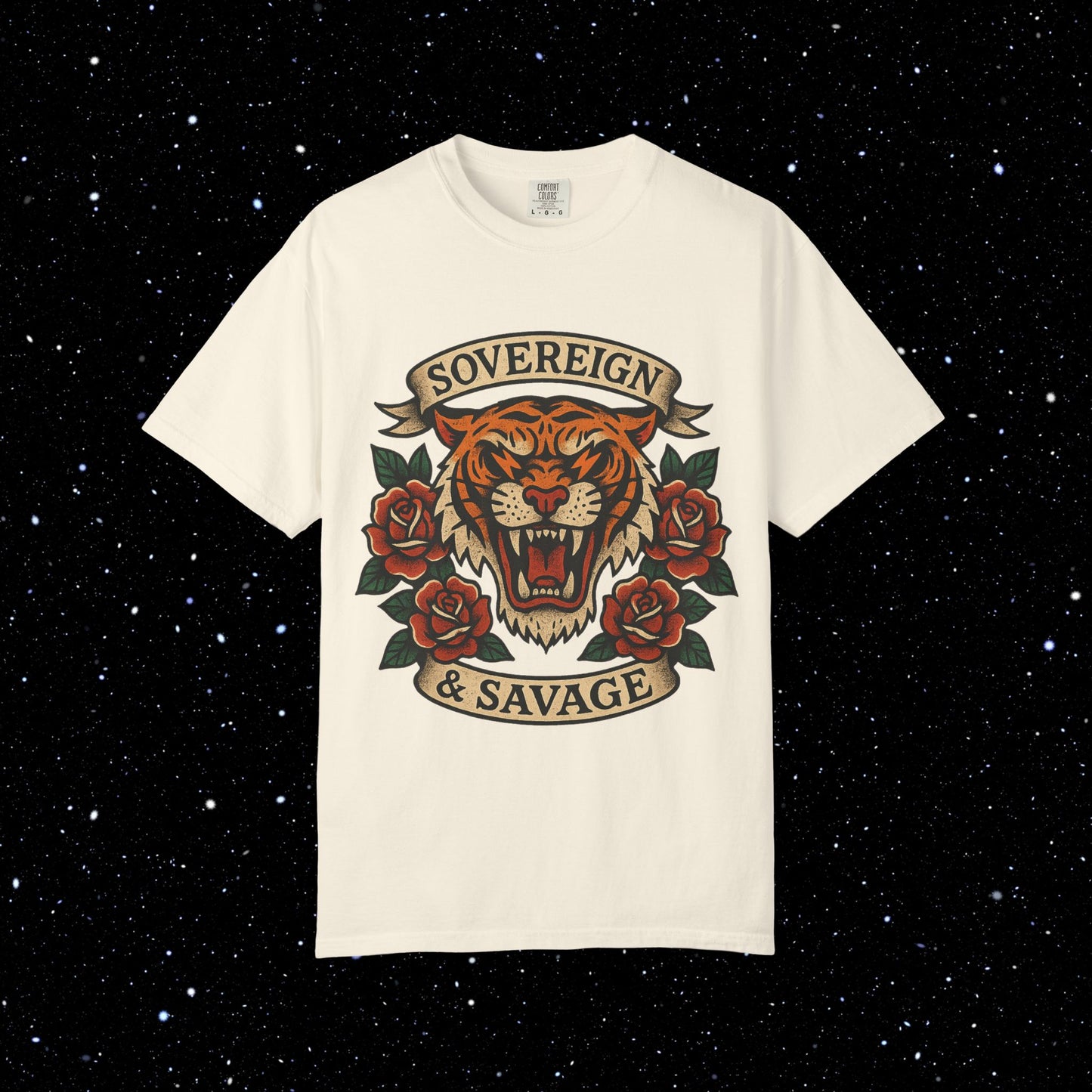 Sovereign and Savage Bitcoin Tee