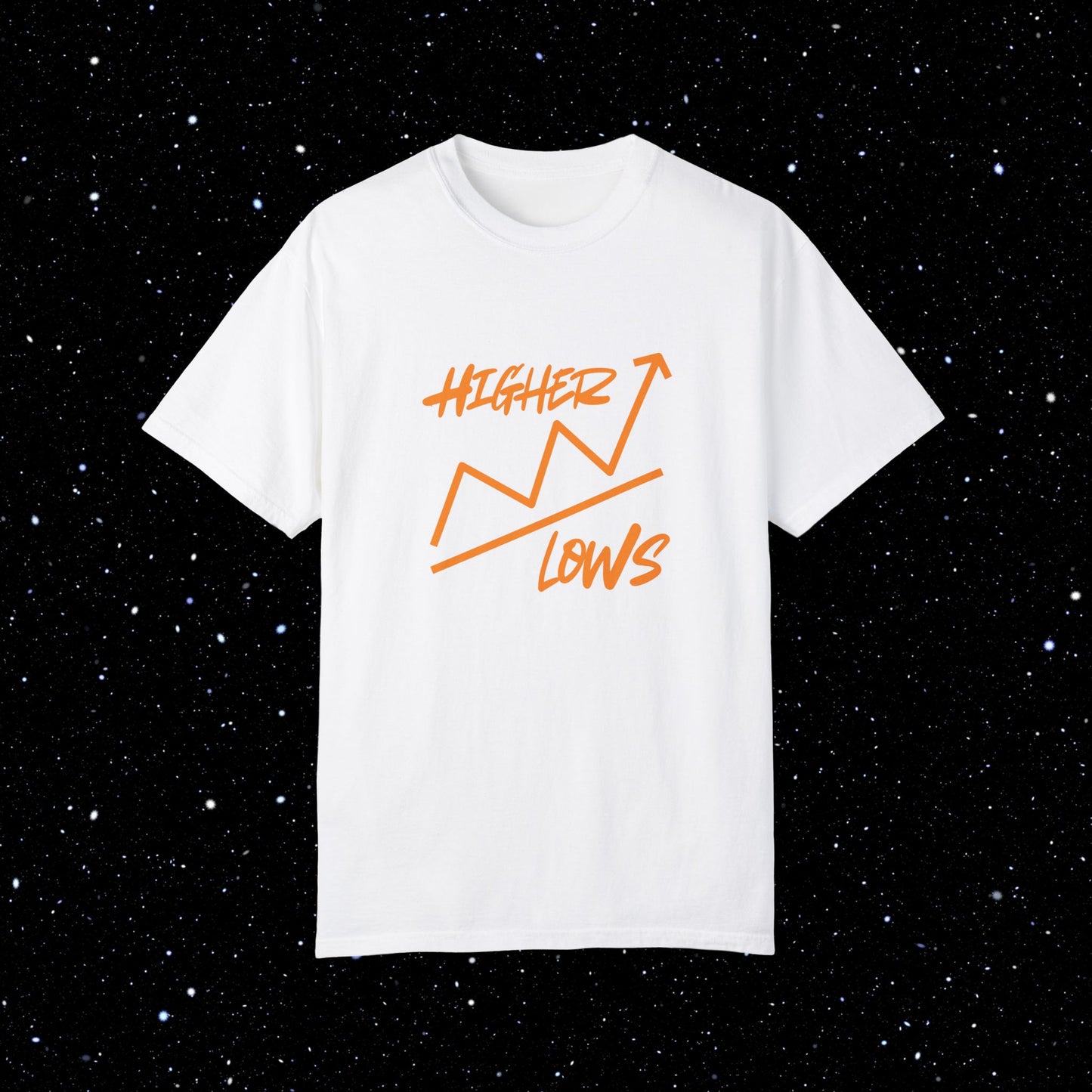 Higher Lows - Bitcoin Tee Shirt