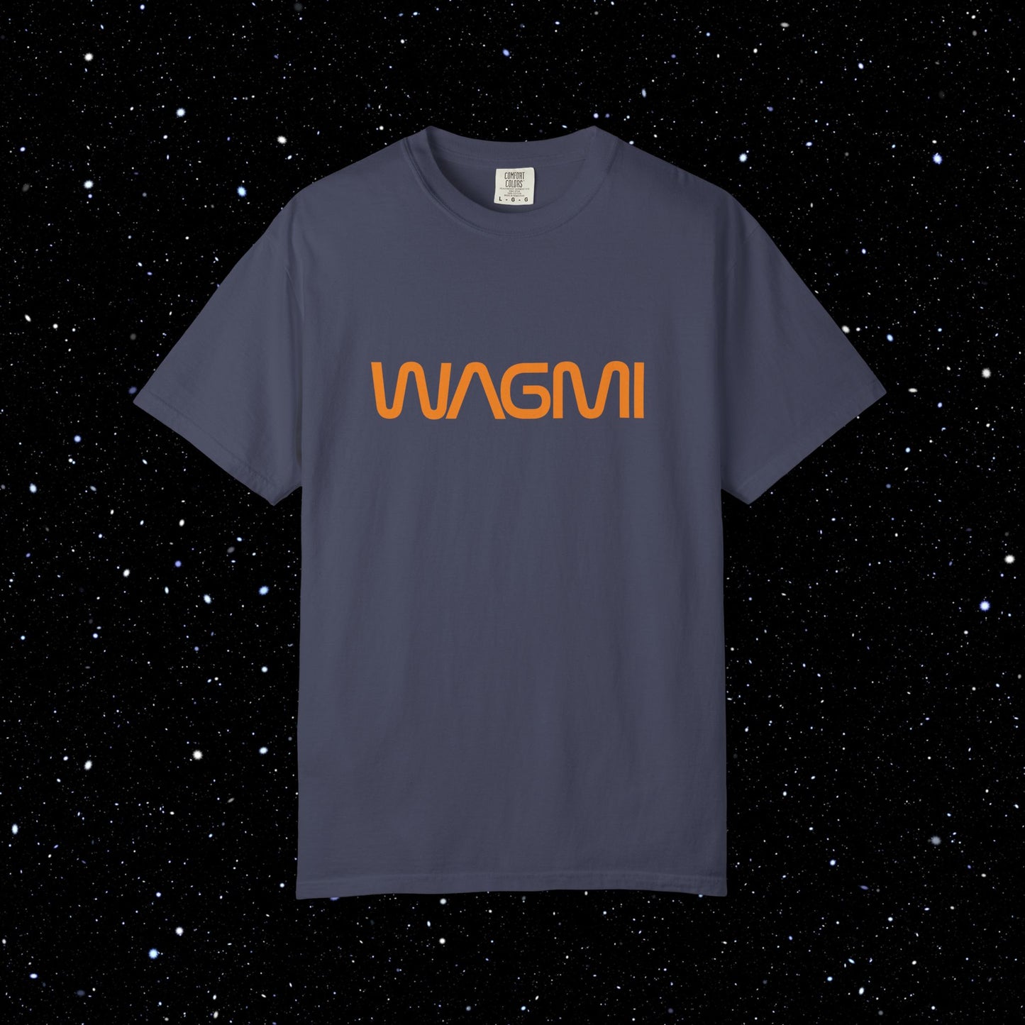 WAGMI Worm Font Bitcoin Tee