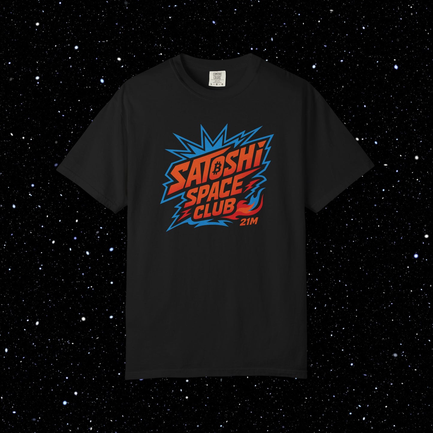Satoshi Space Club ⚡ 21M Edition Bitcoin Tee