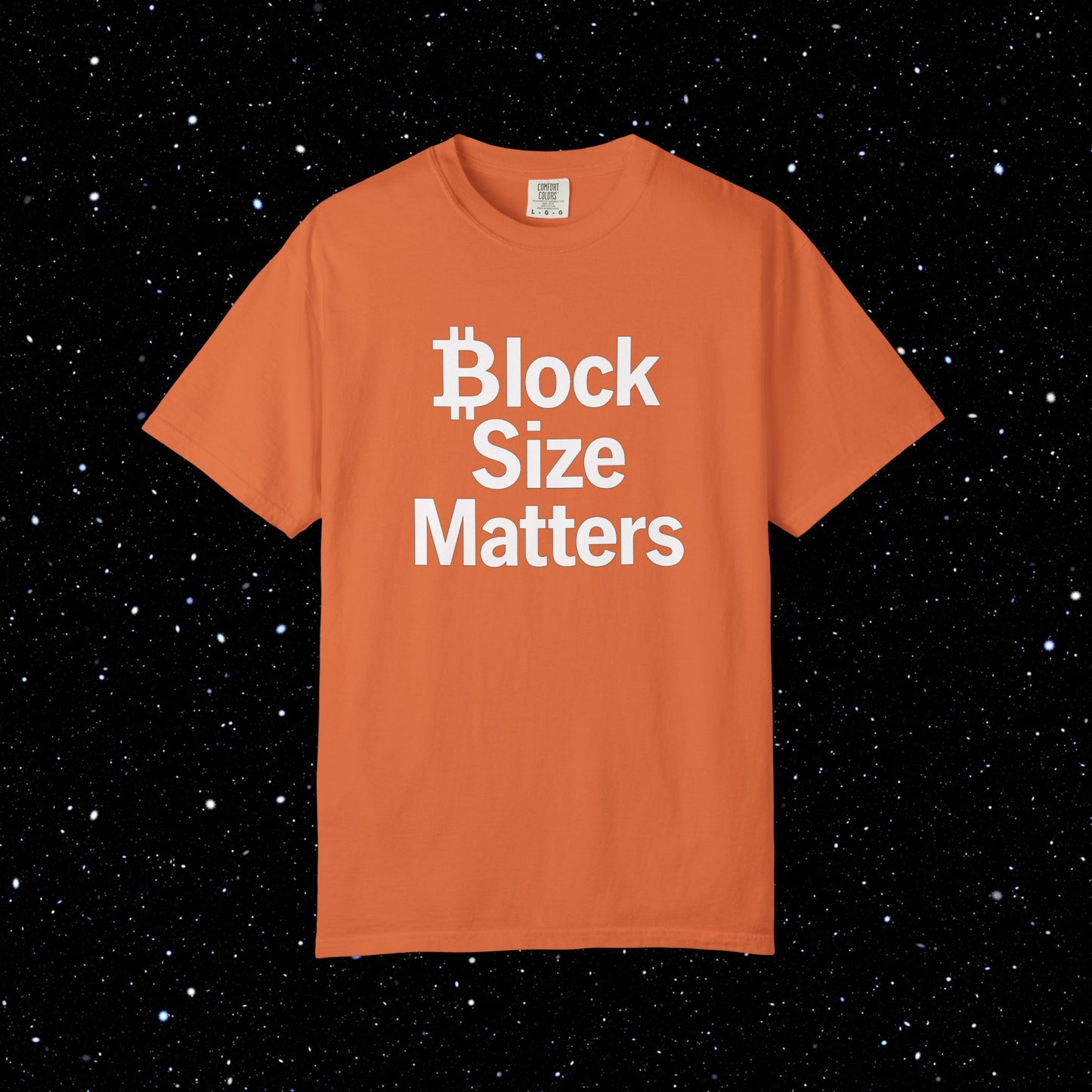 Bitcoin Block Size Matters Tee