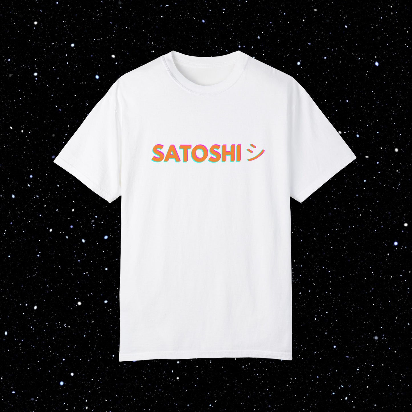 Satoshi Katakana Smile Bitcoin Tee Shirt