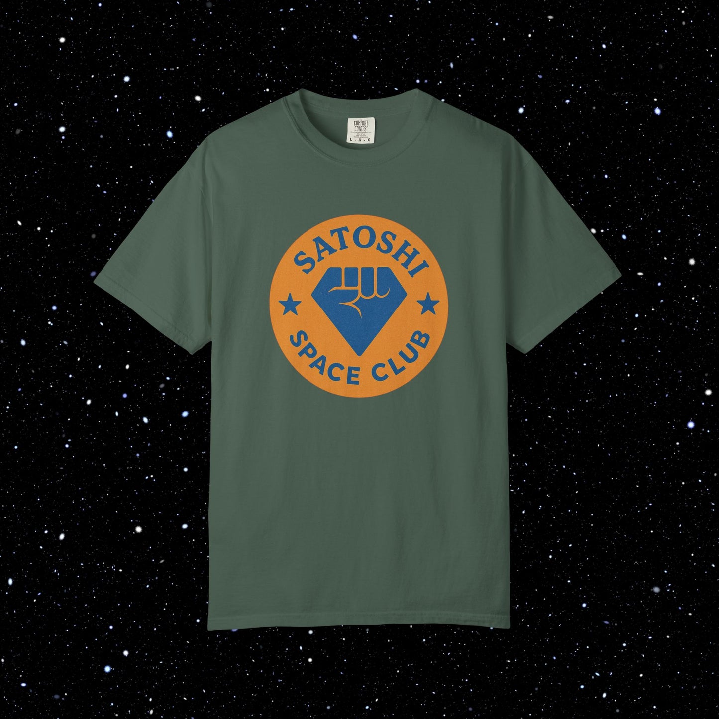 Satoshi Space Club Diamond Hands Tee